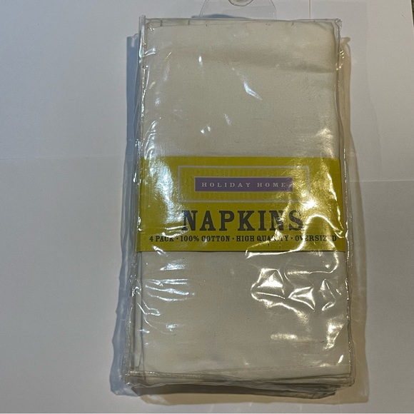 Holiday Home Cloth Napkins, 1 Sets, 4 Napkins - Picture 2 of 5